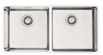 MERCER DC204R SINGLE BOWL & PREP BOWL ON TOP MOUNT RIGHT/LEFT