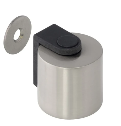Mardeco 5043 Magnetic Door Stop Diameter Size 32mm x 30mm Height Finish Black .Brushed Nickel & Satin Chrome