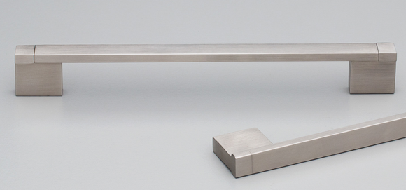 Kethy Flinders Stainless D Handle 12mm Round Top Stainless Steel C to C Available In 4 Sizes : 288mm ,384mm ,480mm ,608mm