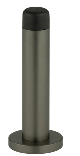 Sylvan Wall Mounted Door Stop 84mm Available In 4 Colours : Black ,Graphite ,Satin Brass ,Satin Nickel Finish