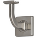 MILES NELSON BANISTER BRACKET SQUARE COVER IN 2 COLOURS : SATIN CHROME ,SATIN NICKEL