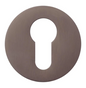 Groel Escutcheon R8B Round Finish Available In 5 Colours :  Brushed Satin Chrome ,Black ,Graphite (Bronze) ,Satin Brass ,Inox Tech