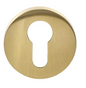Groel Escutcheon R8B Round Finish Available In 5 Colours :  Brushed Satin Chrome ,Black ,Graphite (Bronze) ,Satin Brass ,Inox Tech