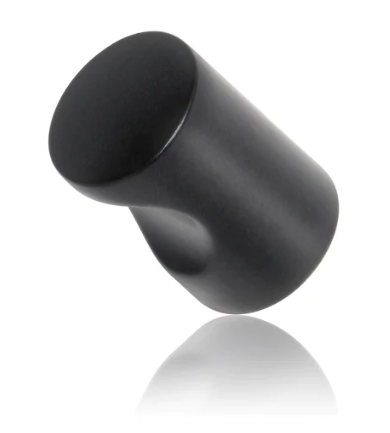 Mardeco 1160 Cabinet Knob Diameter 17mm Finish Available in 4 Colours : Black ,Brushed Nickel ,Satin Chrome ,White