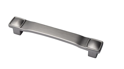 ELITE TUBA PULL HANDLE HOLE CENTRE 128MM ( LENGTH: 152mm x HEIGHT : 24mm x WIDTH : 24mm ) AVAILABLE IN 3 COLOURS : BRONZE BLACK ,BLACK IRON ,BRUSHED NICKEL MATT