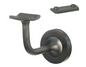 MILES NELSON BANISTER BRACKET MADE FROM SOLID BRASS IN 3 COLOURS : SATIN CHROME, SATIN GRAPHITE, SATIN NICKEL FINISH