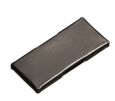 BLUM CLIP TOP HINGE Cover Cap 110°,Blind Corner, (155" thin door)  Profile  (plain) onyx black