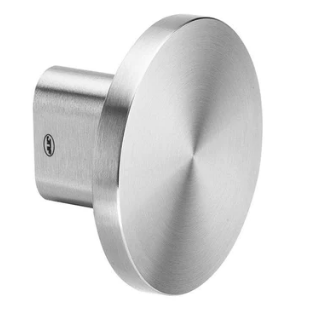JNF IN.00.165 Fixed knob - Ø100mm Single or Back to Back Stainless Steel
