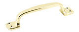 Jaeco Pull Handle 145mm In 6 Colours : Brass Plate ,Chrome ,Florentine Bronze ,Satin Chrome ,Satin Nickel ,White