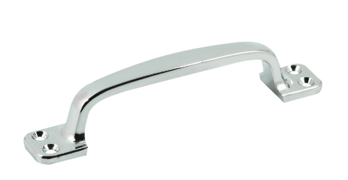 Jaeco Pull Handle 145mm In 6 Colours : Brass Plate ,Chrome ,Florentine Bronze ,Satin Chrome ,Satin Nickel ,White