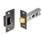 Groel 6070 Tubular Latch 57mm Heavy Duty SS with D Strike  Available In 4 Colours :  Stainless Steel ,Black ,Bronze ,Satin Brass