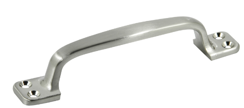 Jaeco Pull Handle 145mm In 6 Colours : Brass Plate ,Chrome ,Florentine Bronze ,Satin Chrome ,Satin Nickel ,White