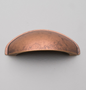 Kethy Bilbao Shell 64mm C to C 80mm O/A  Available In 5 Colours : Antique Brass Matt ,Copper Blush Matt ,Charcoal Matt ,Black Powder Coat Matt#8 ,Oxidised Tin Matt