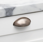 Kethy Bilbao Shell 64mm C to C 80mm O/A  Available In 5 Colours : Antique Brass Matt ,Copper Blush Matt ,Charcoal Matt ,Black Powder Coat Matt#8 ,Oxidised Tin Matt