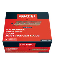 Delfast Galvanised Joist Hanger Nails  38 x 3.3mm  Box 2000