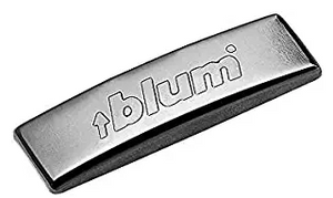 BLUM CLIP TOP HINGE Cover Cap 110°,Blind Corner, (155" thin door)  Profile  (plain) onyx black