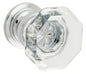 Cupboard Knob Sophia Glass Chrome Plated D32xP39mm BP26mm