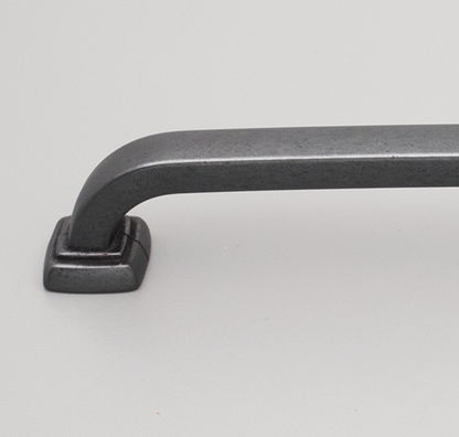 Kethy Darwen Square D Handle 128mm C to C  Available In 4 Colours : Black Olive ,Industrial Black ,Black Paint Matt#5 ,Polished Chrome