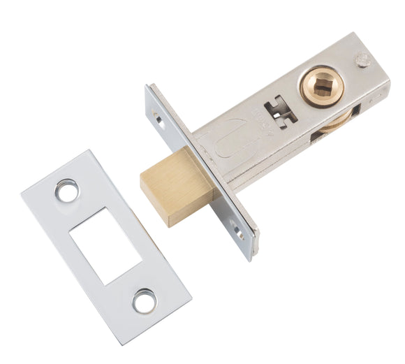 Privacy Bolt Chrome Plated Backset 45mm