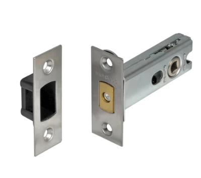 Groel 6073 Bathroom Privacy Bolt 57mm Backset Available In 4 Colours :  Stainless Steel ,Black ,Bronze ,Satin Brass