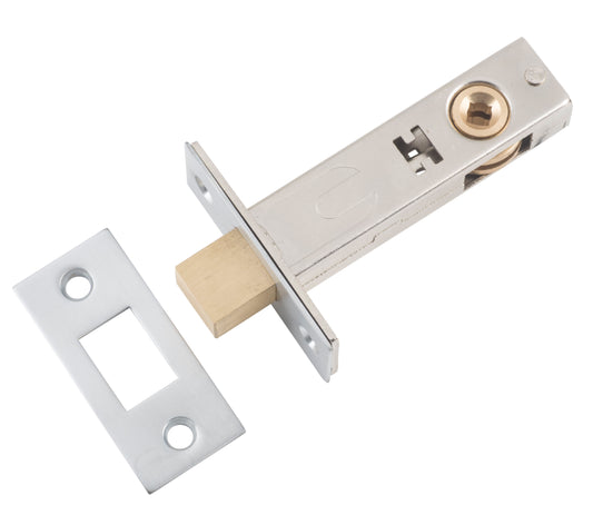 Privacy Bolt Satin Chrome Backset 60mm