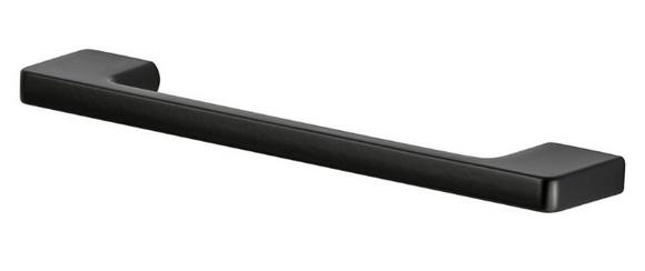 Sylvan Euro Hilton Cabinet Handle Black Available In 4 Sizes : 128mm ,160mm ,192mm ,256mm