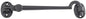 Cabin Hook Large Matt Black L150mm
