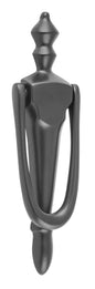 Door Knocker Victorian Matt Black H185xW45mm