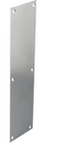 Drake & Wrigley 1091 Push plates In 5 Colours : Black ,Florentine Bronze ,Brass Plate ,Satin Chrome Plate ,Stainless Steel
