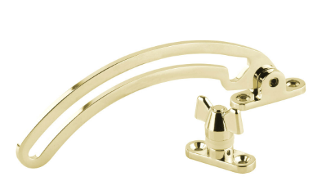 Jaeco Quadrant Stay Top Hung Window In 6 Colours : Brass Plate ,Chrome ,Florentine Bronze ,Satin Chrome ,Satin Nickel ,White
