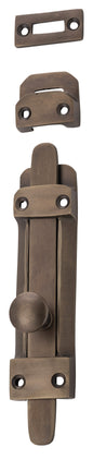 Tower Bolt Antique Brass H118xW32mm