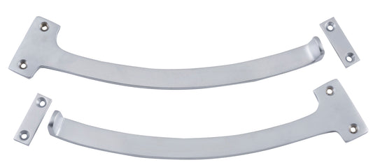 Fanlight Stop Pair Satin Chrome L190mm