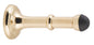 Door Stop Concealed Fix Large Polished Brass D43xP100mm
