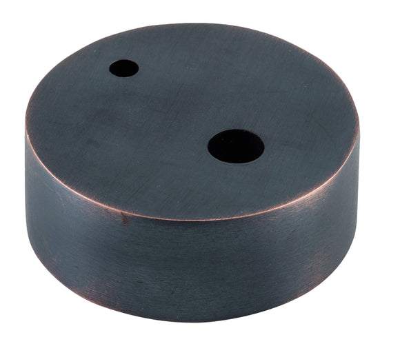 Door Stop Spacer Oval Antique Copper H15xD40mm