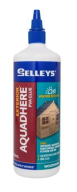 Selleys Aquadhere Exterior 250ml ,500ml,4 Litres ( available in: 3 sizes ) - priced per unit Minimum order 6 units for 250ml,6 units for 500ml, and 3 units for 4 Litres )