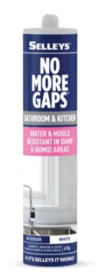 Selleys No More Gaps Bathroom & Kitchen 410g - priced per unit Minimum order 12 units