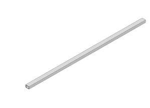 Blum Tandembox antaro Horizontal cross profile 1040 mm for cutting to size (Internal cabinet width - 130mm)