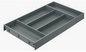 BLUM AMBIA-LINE CUTLERY INSERT Width 300mm Length 450,500,550mm( length 3 option) x Height M 106mm Steel & Soft Touch For NL