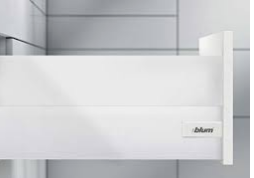 Blum Tandembox Antaro Kitset length 500mm X 224mm(D Height) 30KG & 65KG - Silk White