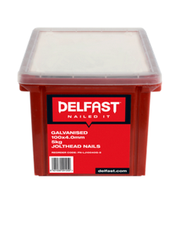 Delfast  Galvanised Jolthead Loose Nails -2kg