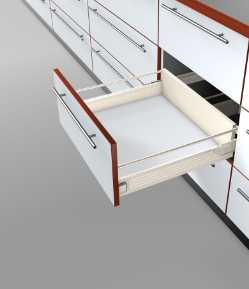 Blum METABOX SINGLE EXTENSION DRAW SET Length 450 mm ,Heights 55,86, 120 and 150mm (available in 4 heights )