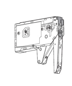 Blum Aventos HK Top BLUMOTION Symmetical Lift Mechanism Individual (Power factor 1730-5200) 22K2701