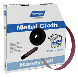Norton Metalite  Cloth Handy Rolls 50mm x 50metres K283