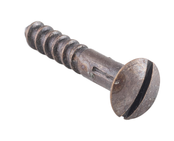 Screw Domed Head Antique Copper 19mm PKT 50