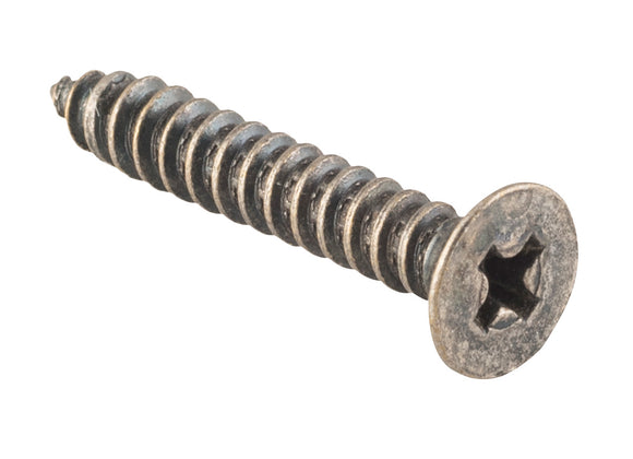 Screw Hinge Packet 50 Rumbled Nickel L25mm 8 Gauge