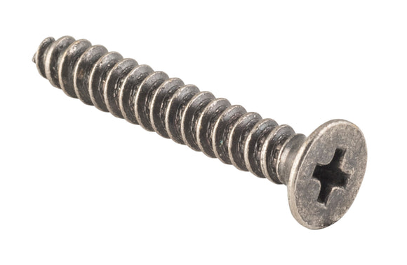 Screw Hinge Packet 50 Rumbled Nickel L32mm 10 Gauge