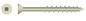 Screws Square Drive Wood Screws Galvanized CL 3  Pack of 200