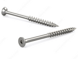 Screws Square Drive Wood Screws Stainless Steel  Pack of 1000