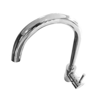 San Tap Classic Shaped Swan Neck Chrome