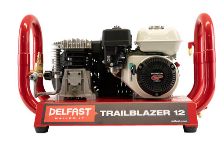Delfast Trailblazer 12 Petrol Compressor.